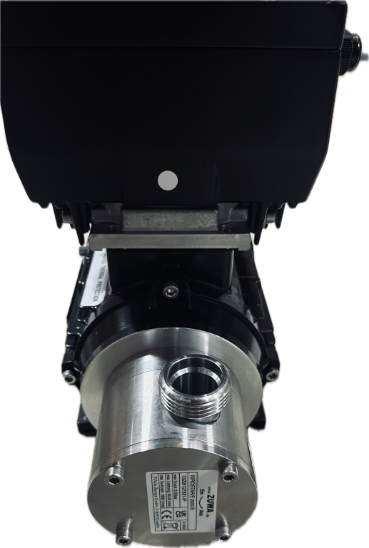 Neue ZUWA Impellerpumpe NIROSTAR/E 2000-B mit Kostal Frenquenzumrichter